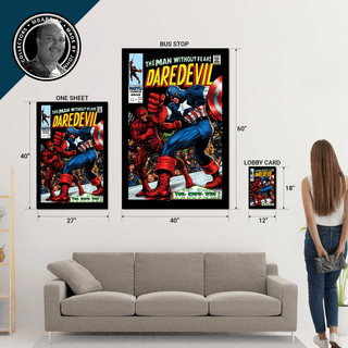 CANVAS | DAREDEVIL #43: COVER RECREATION by John Hebert