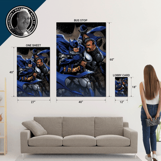 CANVAS | BATMAN VS PUNISHER: UNLEASHED by John Hebert