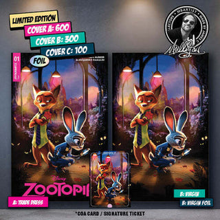 COMIC BOOK | ZOOTOPIA #1: VARIANT EXCLUSIVE by James C. Mulligan