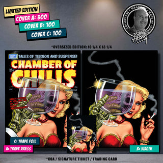 COMIC BOOK | CHAMBER OF CHILLS #19: TREASURY VARIANT by John Hebert