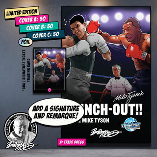 FAME: MIKE TYSON'S PUNCH OUT!! EXCLUSIVE VARIANT by Bob McLeod | VS LITTLE MAC