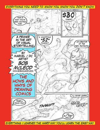 ART BOOK | THE HOWS AND WHYS OF DRAWING COMICS by Bob McLeod