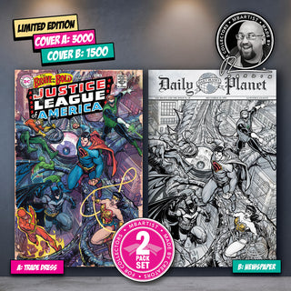 COMIC BOOK | BRAVE AND THE BOLD #28: VARIANT EXCLUSIVE by Chad Hardin | SET OF 2
