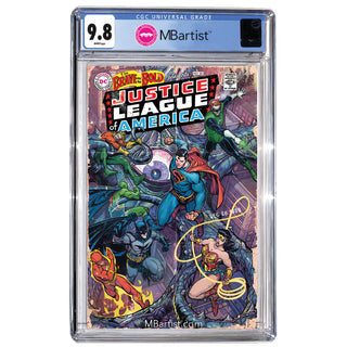 COMIC BOOK, PREORDER | BRAVE AND THE BOLD #28: VARIANT EXCLUSIVE by Chad Hardin | CGC 9.8 BLUE LABEL