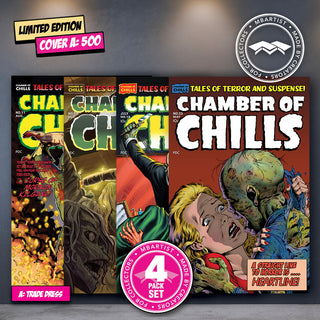 COMIC BOOK | CHAMBER OF CHILLS #11, 13, 18, 23: GOLDEN AGE TRIBUTE | SET OF 4