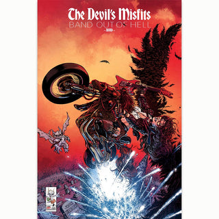 COMIC BOOK | THE DEVIL'S MISFITS #1: VARIANT EXCLUSIVE by John Hebert | VINYL JACKET, SET OF 2
