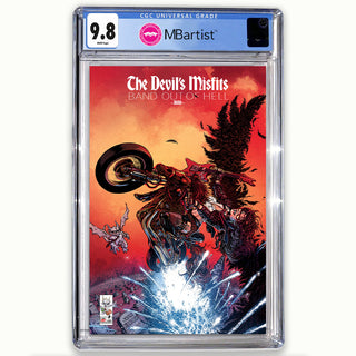 COMIC BOOK, PREORDER | THE DEVIL'S MISFITS #1: EXCLUSIVE VARIANT BY JOHN HEBERT | CGC 9.8 BLUE LABEL
