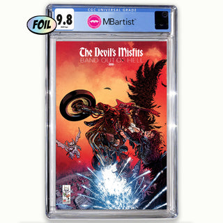 COMIC BOOK, PREORDER | THE DEVIL'S MISFITS #1: EXCLUSIVE VARIANT BY JOHN HEBERT | CGC 9.8 BLUE LABEL