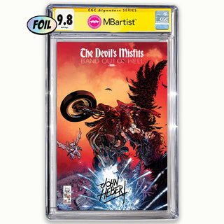 COMIC BOOK, PREORDER | THE DEVIL'S MISFITS #1: EXCLUSIVE VARIANT BY JOHN HEBERT | CGC 9.6+ YELLOW LABEL