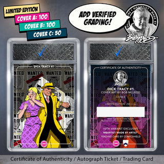 COMIC BOOK, PREORDER | DICK TRACY #1: EXCLUSIVE VARIANT by Bob McLeod | CGC 9.8 BLUE LABEL