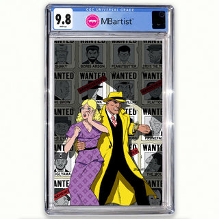 COMIC BOOK, PREORDER | DICK TRACY #1: EXCLUSIVE VARIANT by Bob McLeod | CGC 9.8 BLUE LABEL