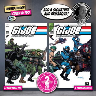 COMIC BOOK | G.I. JOE #313 & 315: VARIANT EXCLUSIVE by John Hebert | SET OF 2