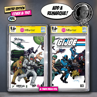 COMIC BOOK, PREORDER | G.I. JOE: ARAH #315: EXCLUSIVE VARIANT by John Hebert | CGC 9.6+ YELLOW LABEL