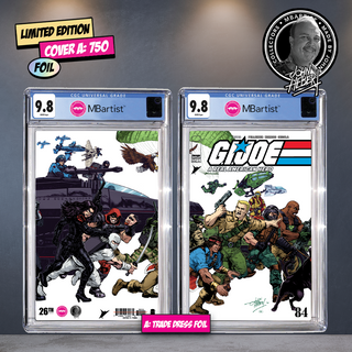 COMIC BOOK, PREORDER | G.I. JOE: ARAH #317: VARIANT EXCLUSIVE by John Hebert  | CGC 9.8 BLUE LABEL