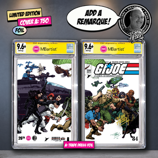 COMIC BOOK, PREORDER | G.I. JOE: ARAH #317: EXCLUSIVE VARIANT by John Hebert | CGC 9.6+ YELLOW LABEL