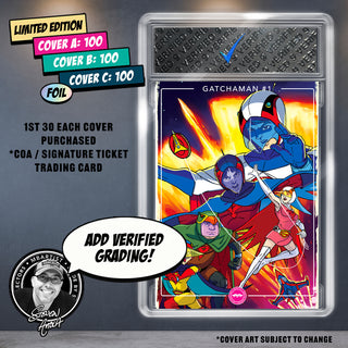 COMIC BOOK, PREORDER | GATCHAMAN #1: by Steven Ahola | CGC 9.6+ YELLOW LABEL