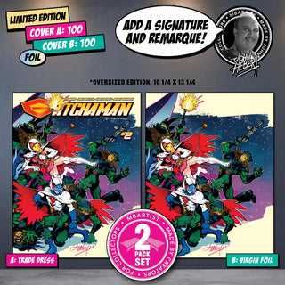 COMIC BOOK | GATCHAMAN #2: TREASURY EXCLUSIVE by John Hebert | SET OF 2