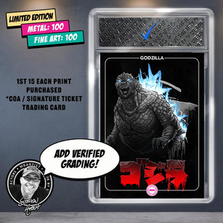 PRINT | GODZILLA: MINUS ONE, MINUS COLOR by Steven Ahola