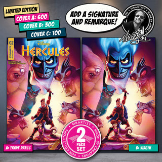 COMIC BOOK | HERCULES #2: VARIANT EXCLUSIVE by James C. Mulligan | SET OF 2