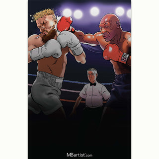 COMIC BOOK | FAME: MIKE TYSON'S PUNCH OUT!! VARIANT EXCLUSIVE by Bob McLeod | VS JAKE PAUL