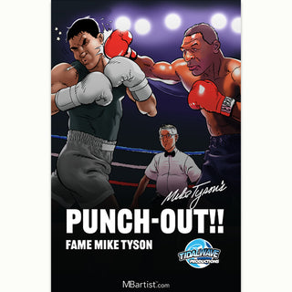 COMIC BOOK | FAME: MIKE TYSON'S PUNCH OUT!! VARIANT EXCLUSIVE by Bob McLeod | VS LITTLE MAC