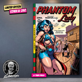 COMIC BOOK | PHANTOM LADY #17: PARTIAL GOLDEN AGE TRIBUTE by Joe Rubinstein