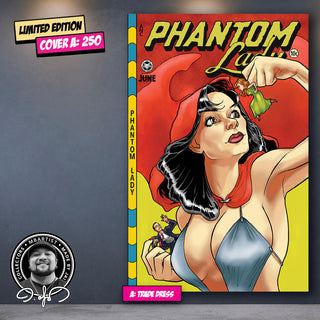 COMIC BOOK | PHANTOM LADY #18: PARTIAL GOLDEN AGE TRIBUTE by Jaime Coker