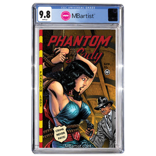 COMIC BOOK, PREORDER | PHANTOM LADY #23: PARTIAL GOLDEN AGE TRIBUTE by John Hebert  | CGC 9.8 BLUE LABEL