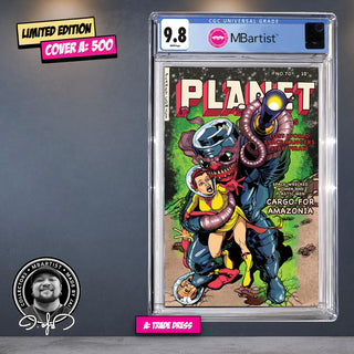 COMIC BOOK, PREORDER | PLANET COMICS #70: PARTIAL GOLDEN AGE TRIBUTE by Jaime Coker | CGC 9.8 BLUE LABEL