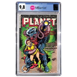 COMIC BOOK, PREORDER | PLANET COMICS #70: PARTIAL GOLDEN AGE TRIBUTE by Jaime Coker | CGC 9.8 BLUE LABEL