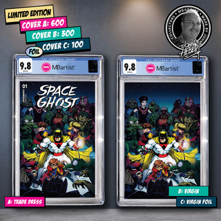 COMIC BOOK, PREORDER | SPACE GHOST #1: EXCLUSIVE VARIANT by John Hebert | CGC 9.8 BLUE LABEL
