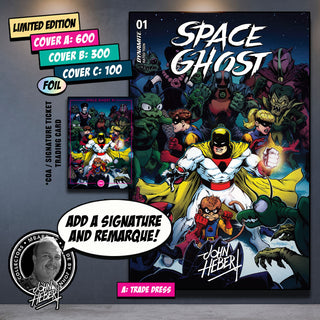 COMIC BOOK | SPACE GHOST #1: VARIANT EXCLUSIVE by John Hebert