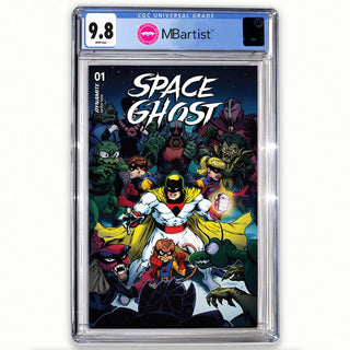 COMIC BOOK, PREORDER | SPACE GHOST #1: EXCLUSIVE VARIANT by John Hebert | CGC 9.8 BLUE LABEL