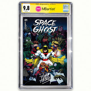 COMIC BOOK, PREORDER | SPACE GHOST #1: EXCLUSIVE VARIANT by John Hebert | CGC 9.6+ YELLOW LABEL