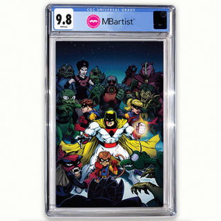 COMIC BOOK, PREORDER | SPACE GHOST #1: EXCLUSIVE VARIANT by John Hebert | CGC 9.8 BLUE LABEL
