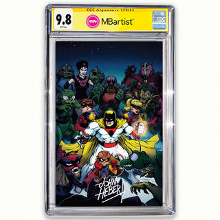 COMIC BOOK, PREORDER | SPACE GHOST #1: EXCLUSIVE VARIANT by John Hebert | CGC 9.6+ YELLOW LABEL