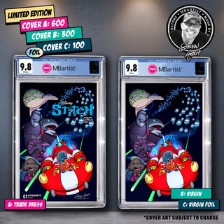 COMIC BOOK, PREORDER | STITCH #1: VARIANT EXCLUSIVE by Steven Ahola | CGC 9.8 BLUE LABEL