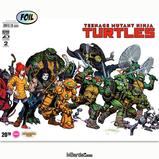 COMIC BOOK | TEENAGE MUTANT NINJA TURTLES #2: VARIANT EXCLUSIVE by John Hebert | SET OF 2