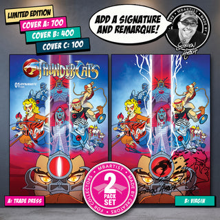 COMIC BOOK | THUNDERCATS #1: VARIANT EXCLUSIVE by Steven Ahola | SET OF 2