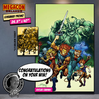 GOLDEN TICKET CLAIM | THUNDERCATS #1 by John Hebert | MEGACON