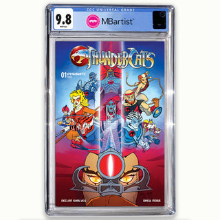 COMIC BOOK, PREORDER | THUNDERCATS #1: EXCLUSIVE VARIANT by Steven Ahola | CGC 9.8 BLUE LABEL