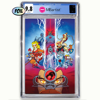 COMIC BOOK, PREORDER | THUNDERCATS #1: EXCLUSIVE VARIANT by Steven Ahola | CGC 9.8 BLUE LABEL