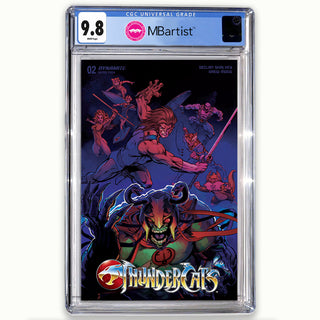 COMIC BOOK, PREORDER | THUNDERCATS #2: EXCLUSIVE VARIANT by Joe Rubinstein | CGC 9.8 BLUE LABEL