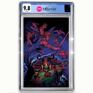 COMIC BOOK, PREORDER | THUNDERCATS #2: EXCLUSIVE VARIANT by Joe Rubinstein | CGC 9.8 BLUE LABEL