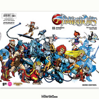 COMIC BOOK | THUNDERCATS #3: VARIANT EXCLUSIVE by John Hebert  | SET OF 2