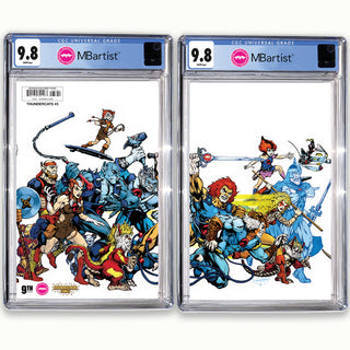 COMIC BOOK, PREORDER | THUNDERCATS #3: EXCLUSIVE VARIANT by John Hebert | CGC 9.8 BLUE LABEL