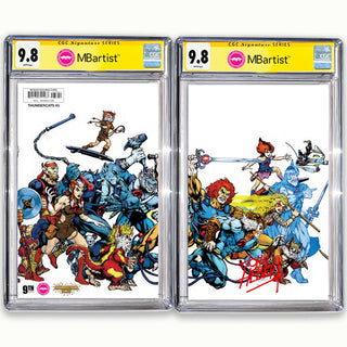 COMIC BOOK, PREORDER | THUNDERCATS #3: EXCLUSIVE VARIANT by John Hebert | CGC 9.6+ YELLOW LABEL