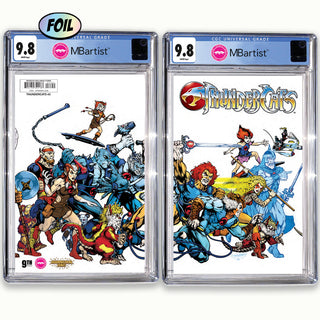 COMIC BOOK, PREORDER | THUNDERCATS #3: EXCLUSIVE VARIANT by John Hebert | CGC 9.8 BLUE LABEL