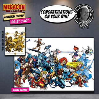 GOLDEN TICKET CLAIM | THUNDERCATS #3 by John Hebert | MEGACON