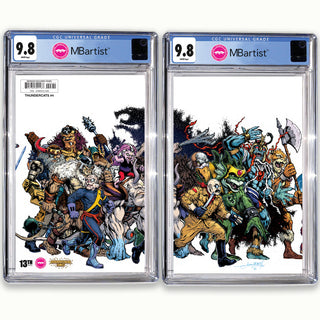 COMIC BOOK, PREORDER | THUNDERCATS #4: EXCLUSIVE VARIANT by John Hebert | CGC 9.8 BLUE LABEL